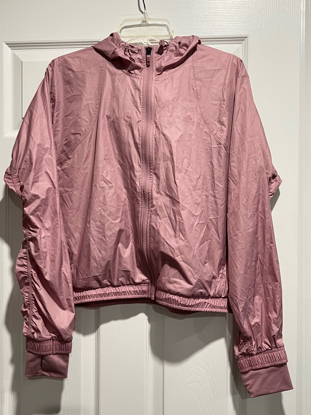 Adidas Lightweight Hooded Windbreaker Jacket *not sold in the US